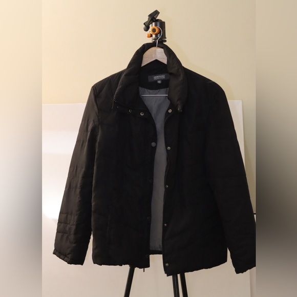 Black Kenneth Cole Reaction Down and Puffer Jacket Size XL - Picture 3 of 6